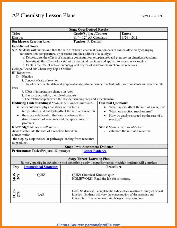 Regular Ubd Lesson Plan For Science Grade 7 9 Backward Lesson Plans 