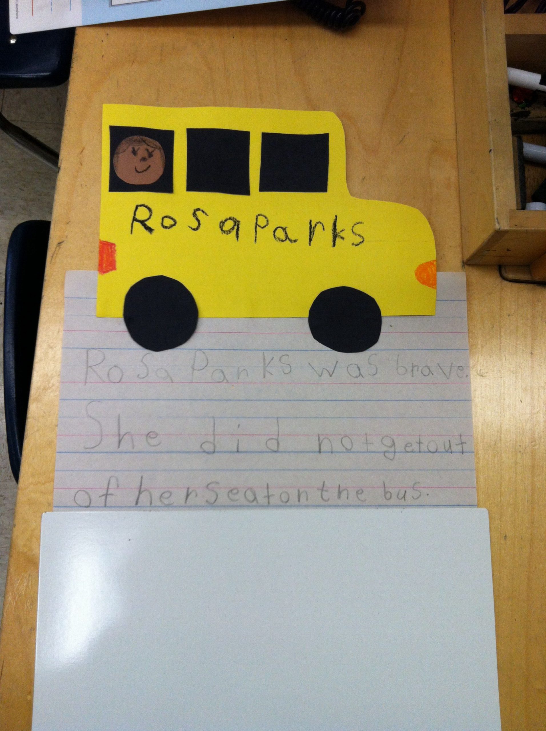 Rosa Parks With My Kindergarteners | Black History Month