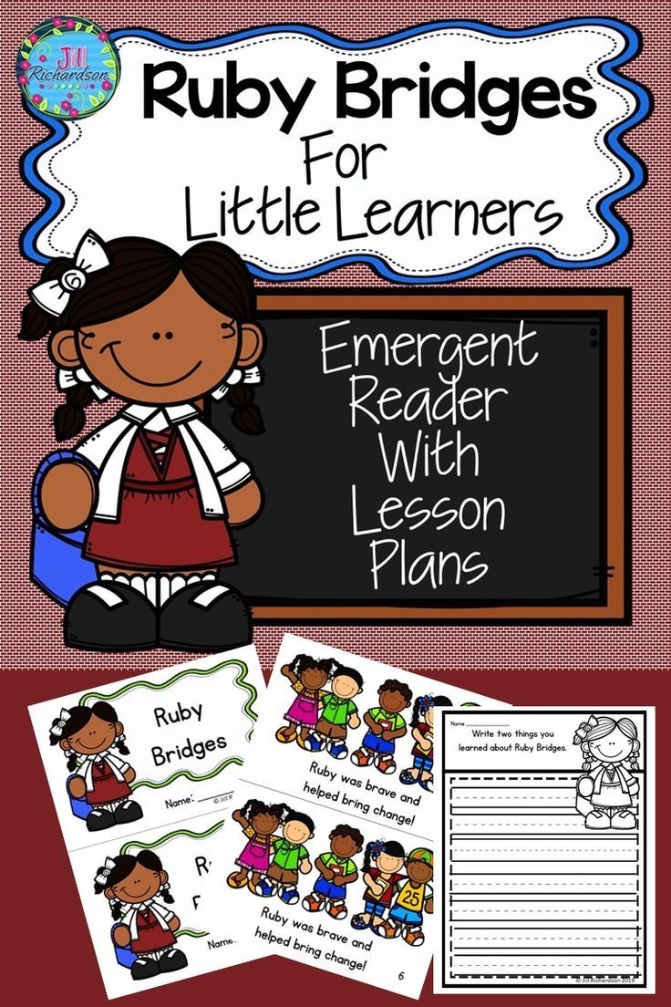 Ruby Bridges Kindergarten Emergent Reader Is Sure To Be A