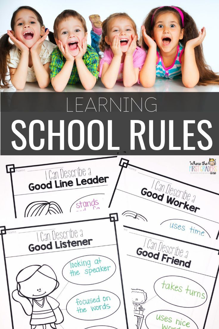 Rules And Laws Lesson Plan Kindergarten