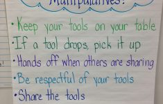 Rules For Math Manipulatives | Math Manipulatives, Math