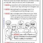 Rules To Stay Safe | Teaching Safety, Safety Lesson Plans