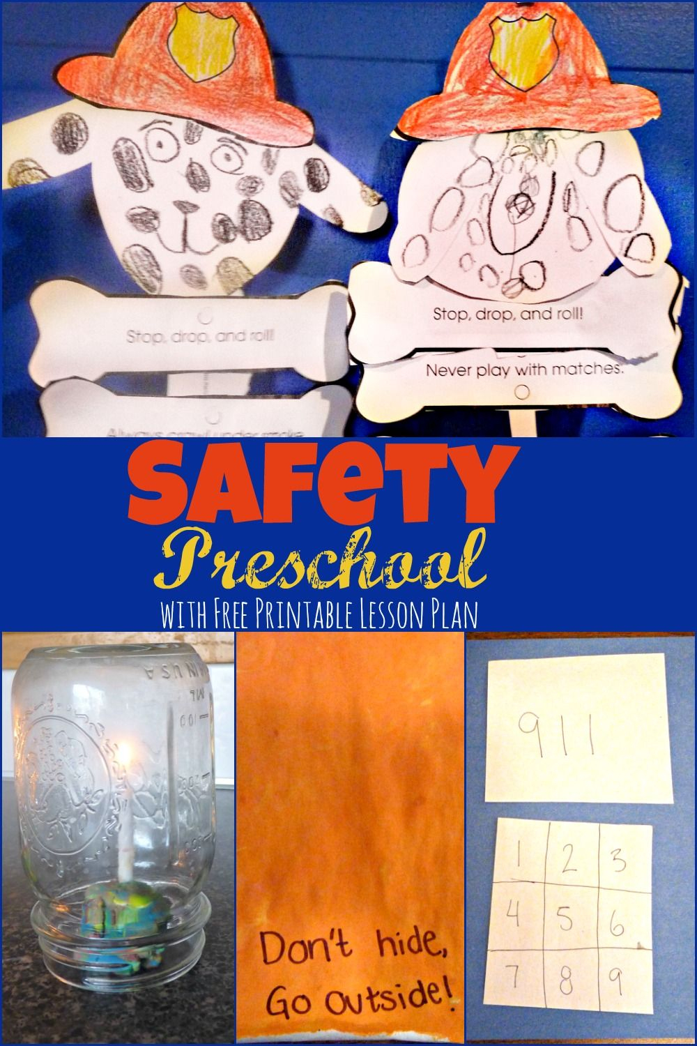 Safety Preschool Week | Fire Safety Preschool, Safety Lesson