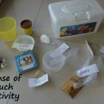 Sense Of Touch Activity For Preschoolers Cold: Ice Sticky