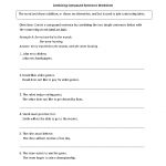 Sentences Worksheets | Compound Sentences Worksheets