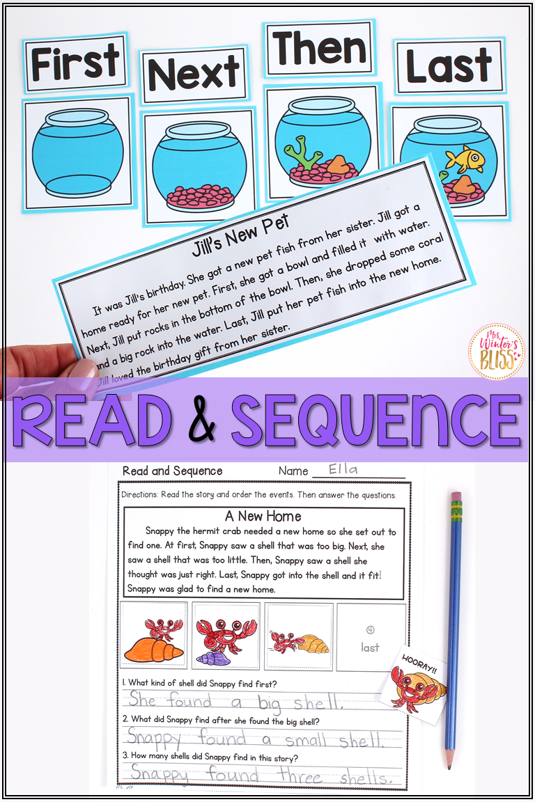 Sequence Of Events Reading Passages - Google Classroom