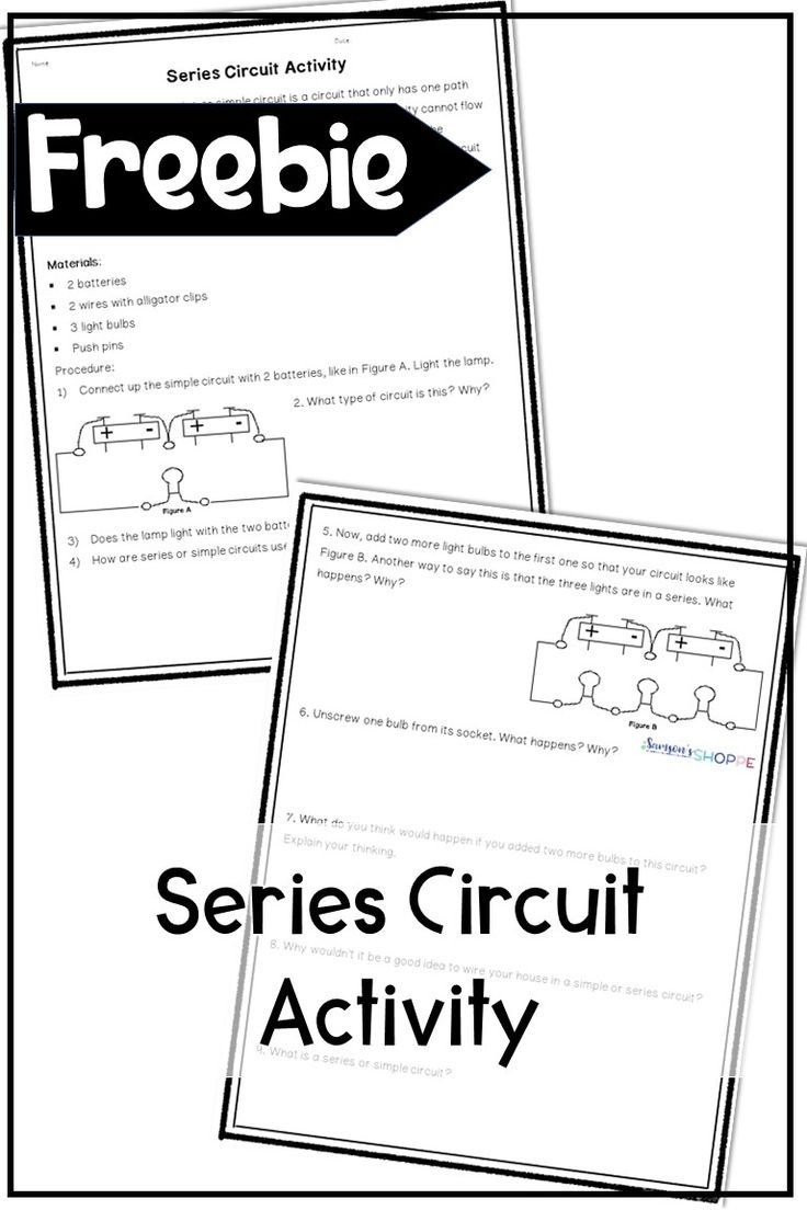 Series Circuit Hands On Activity | Upper Elementary