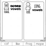 Short Vowel:long Vowel Worksheet.pdf | First Grade Phonics