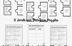 Simile And Metaphor Lesson Plans 5th Grade