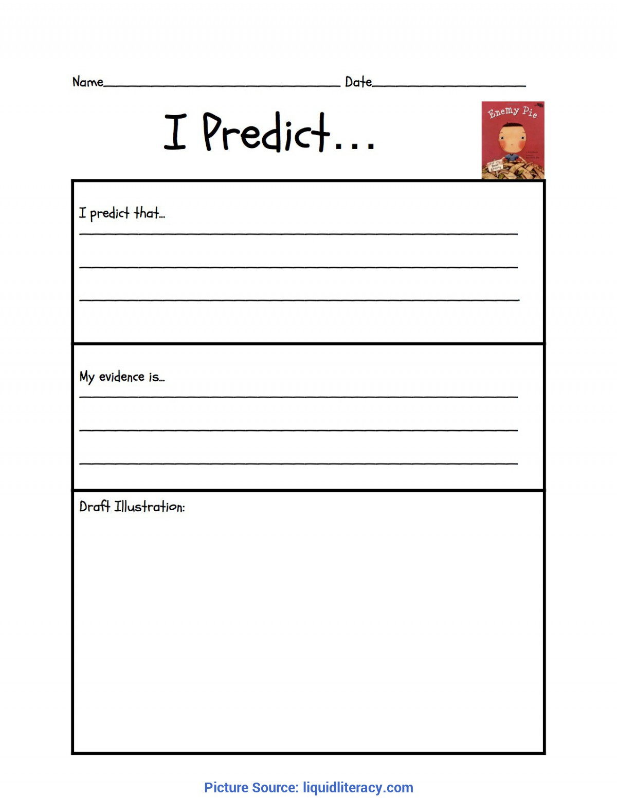 Simple 3Rd Grade Lesson Plan Making Predictions Predicting