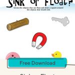 Sink Or Float | Sink Or Float, Kindergarten Lesson Plans