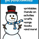 Snow Activities For Preschoolers