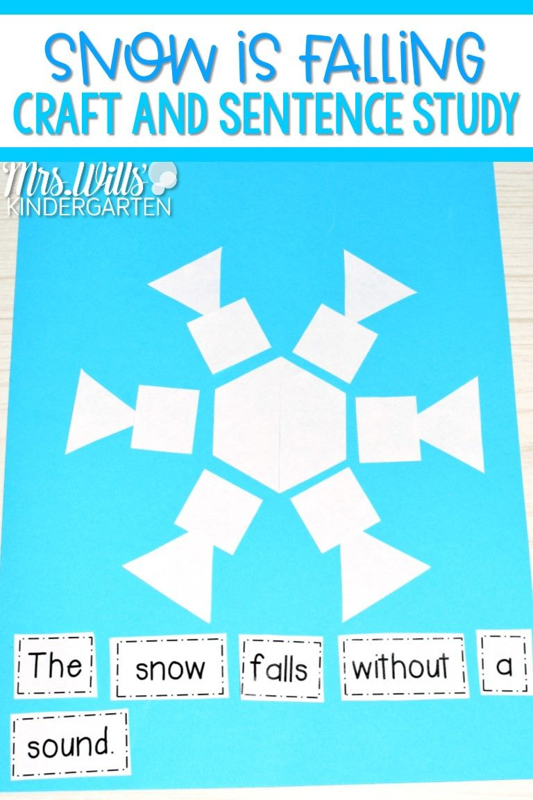 Snow Is Falling Lesson Plan Ideas | Kindergarten Activities