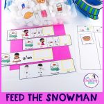 Snowman Themed Push In Language Lesson Plan Guide