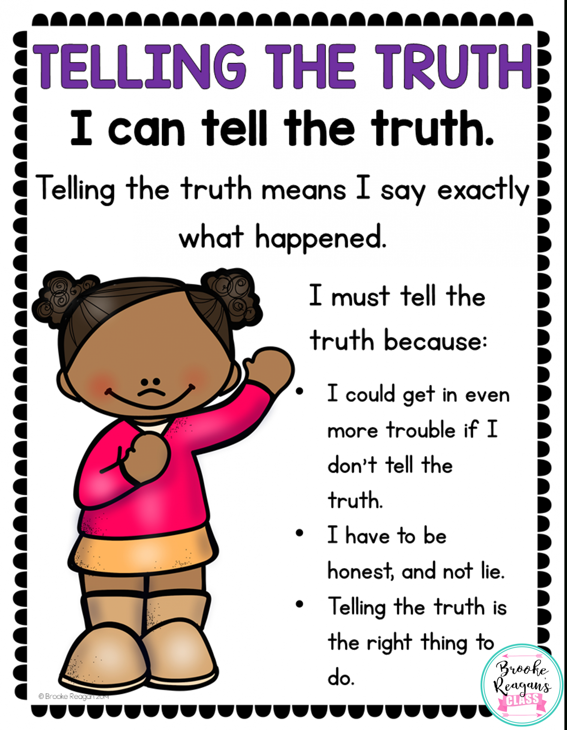 Social Skills Lesson: Telling The Truth | Social Skills