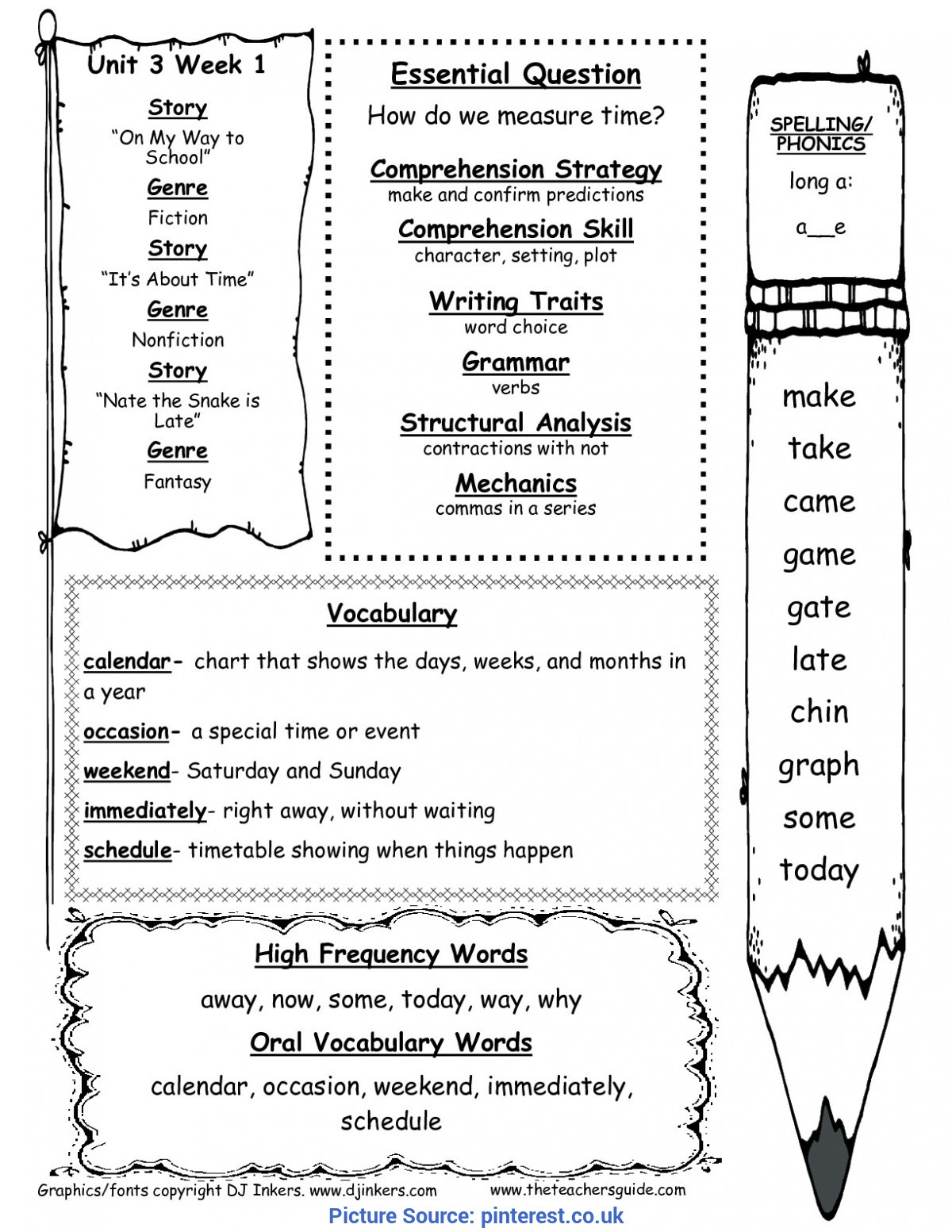 Special First Grade Reading Comprehension Lesson Plans First