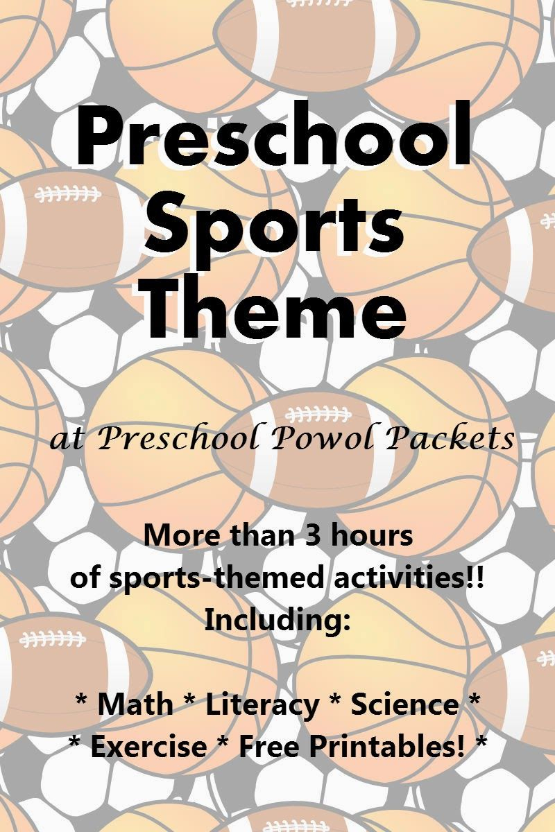 Sports Theme Preschool Lesson | Sports Themed Lessons