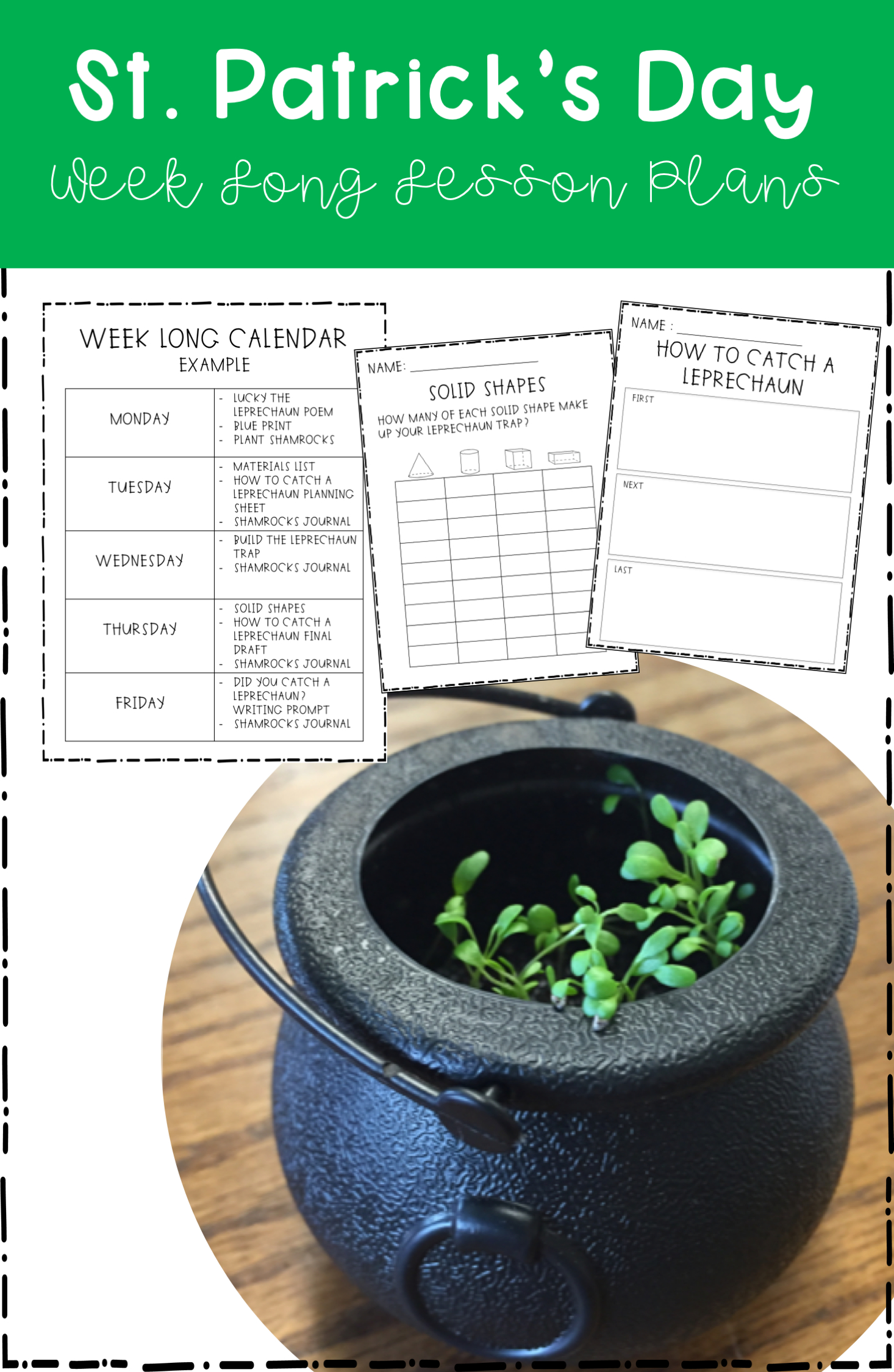 St. Patrick&amp;#039;s Day Cross-Curricular Lesson Plans | Cross