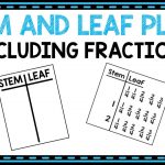 Stem And Leaf Plots   Including Fractions   4.9A   4.9B   Data And Graphing    Elementary Math