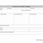 Stem Lesson Plan Template Kindergarten Pdfample Format
