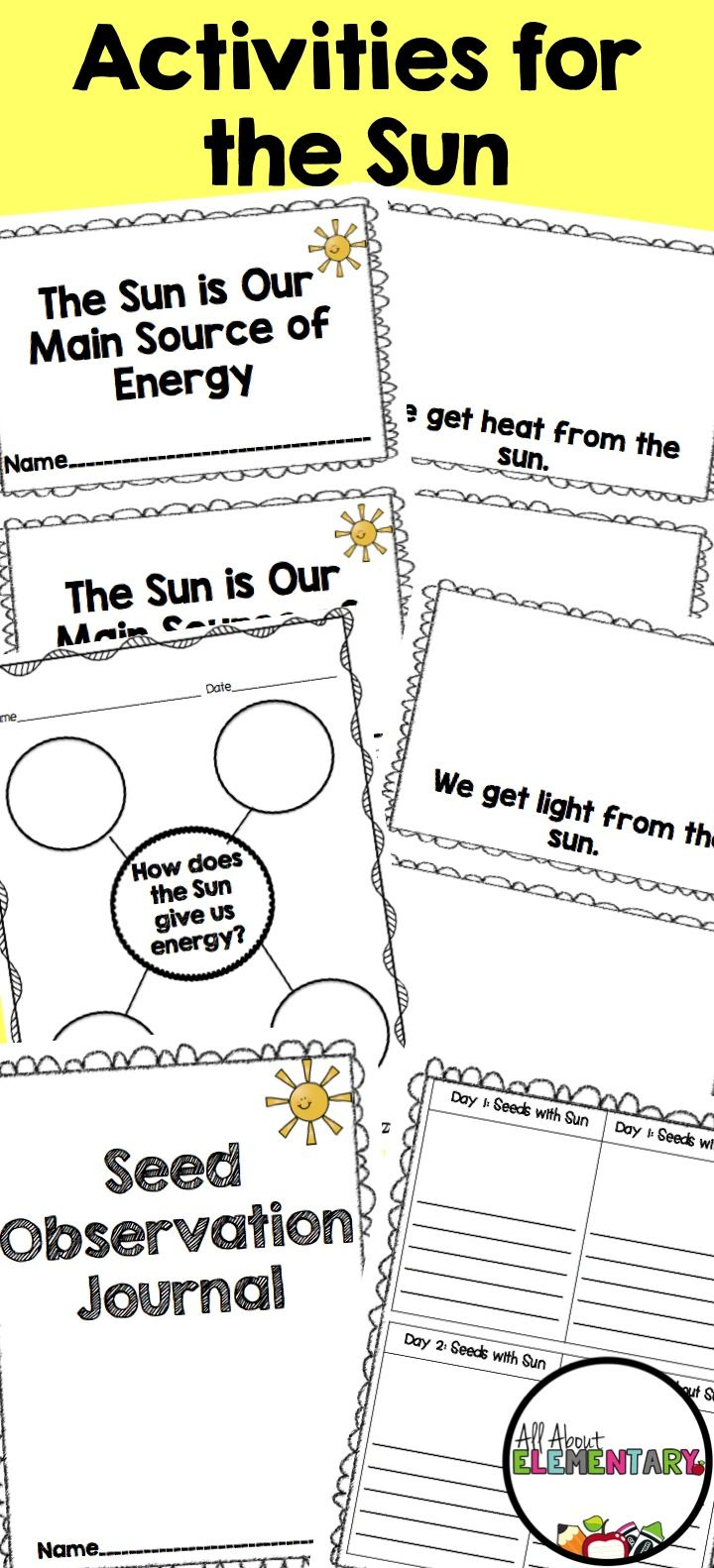 Sun Lesson Plans For Kindergarten - Lesson Plans Learning