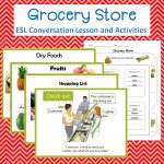 Supermarket Or Grocery Store Vocabulary And Activities  Int