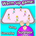 Survivor Tag   A Simple Pe Tag Warm Up Game, With No
