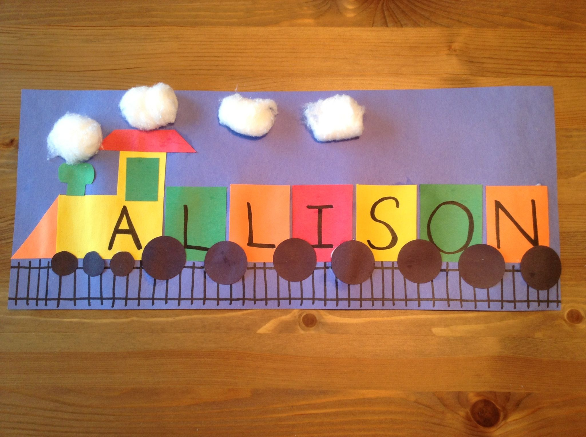 T Is For Train Craft - May 12, Could Make With Reposition