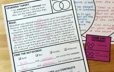 Compare And Contrast Reading Lesson Plans 4th Grade