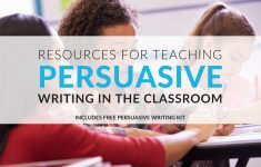 Persuasive Writing Lesson Plans 4th Grade
