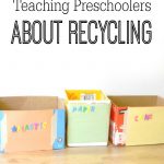 Teaching Preschoolers About Recycling   Pre K Pages