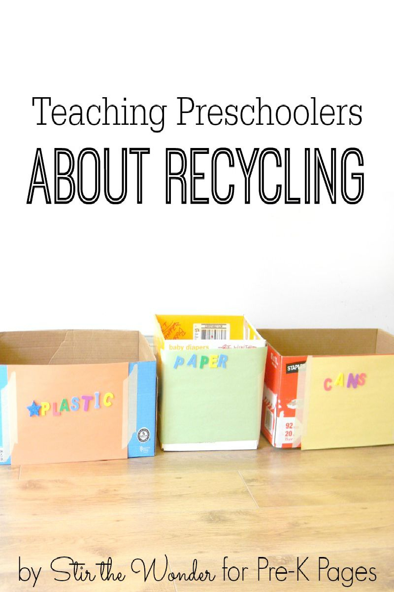 Teaching Preschoolers About Recycling | Recycling Lessons