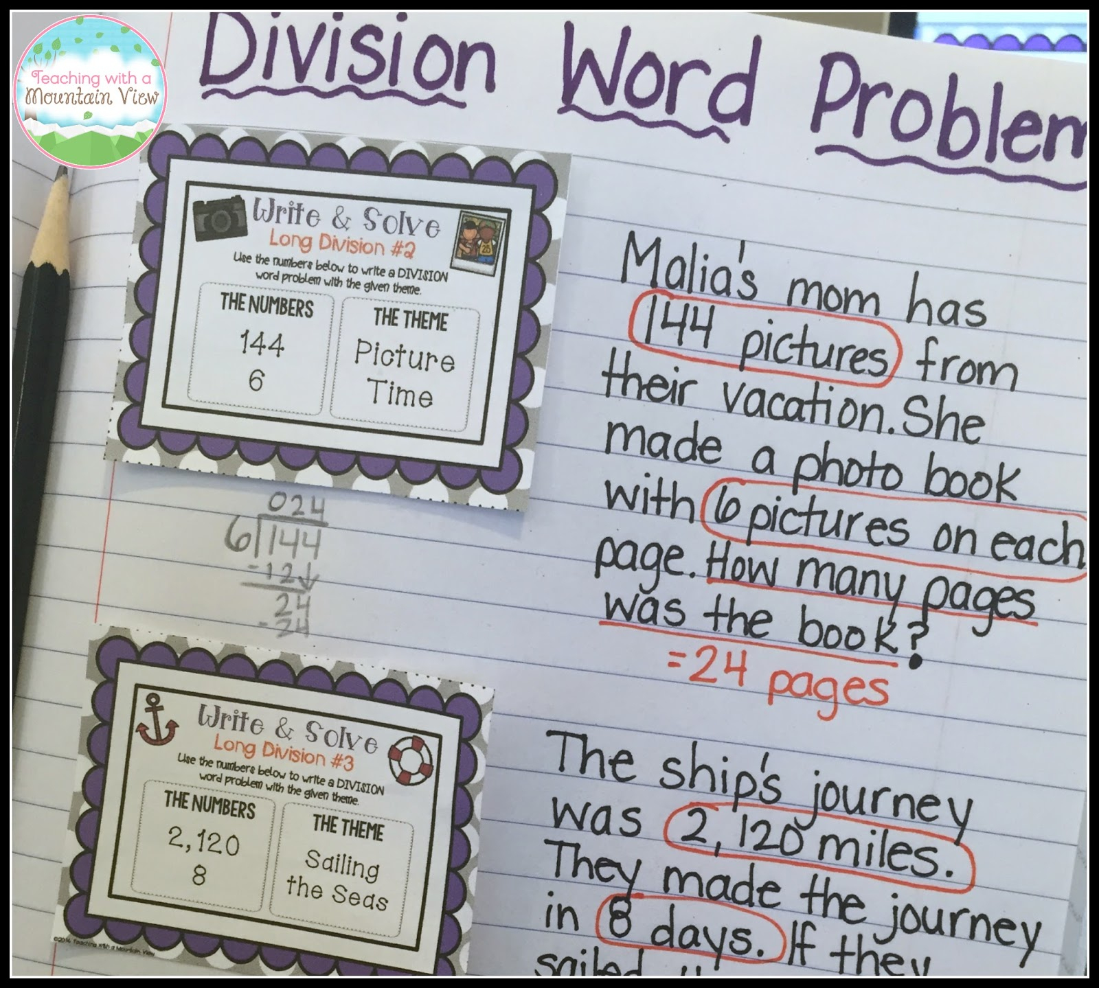 Teaching With A Mountain View: Teaching Long Division