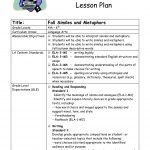 Technology Connected Lesson Plan