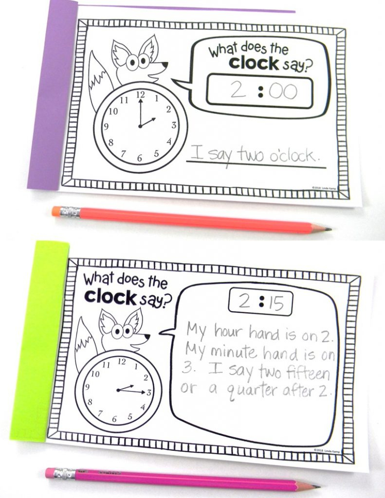 Telling Time Activities For Teaching Primary Students