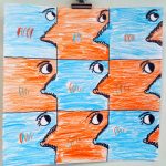 Tessellation Monsters! (4Th) | School Art Projects
