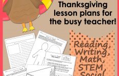 Thanksgiving Lesson Plans For Elementary Students