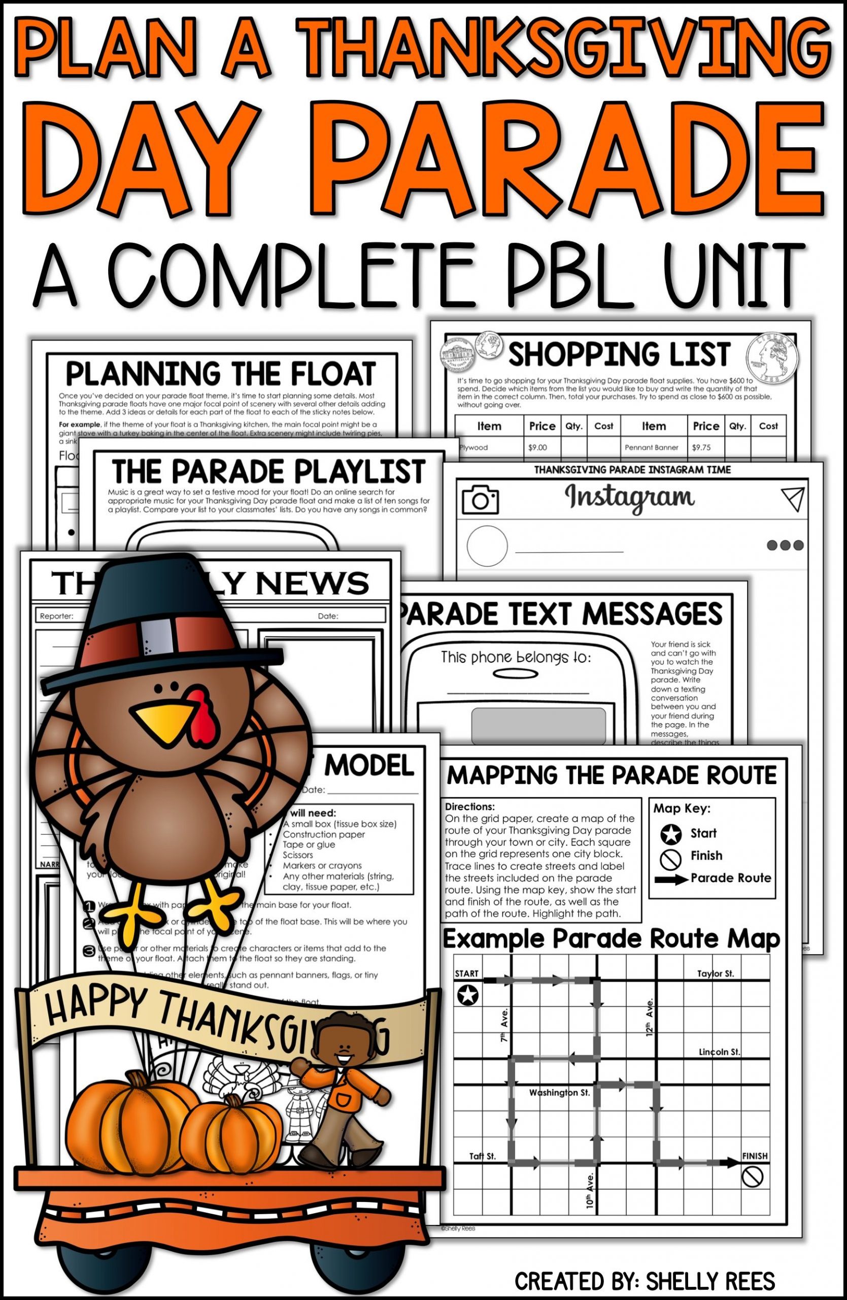 Thanksgiving Project Based Learning Pbl | Thanksgiving