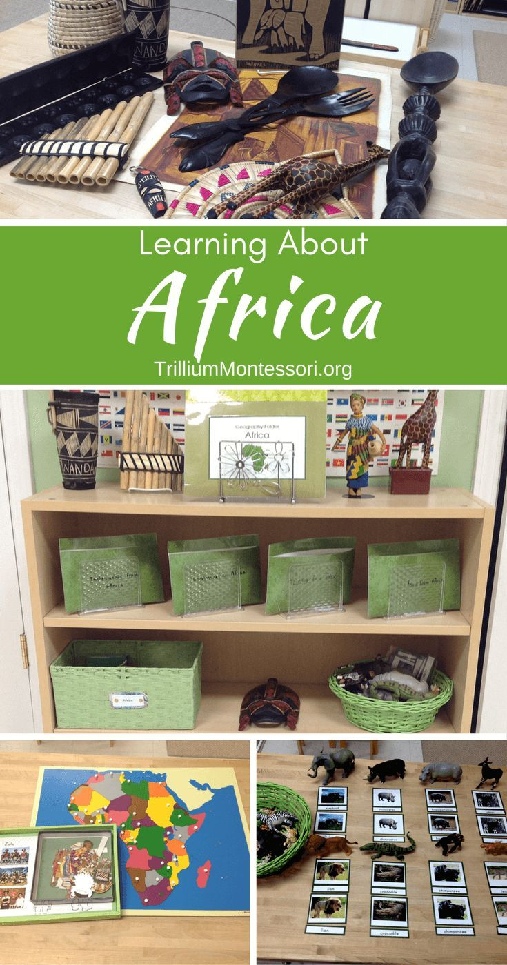 The Continent Of Africa | Preschool Art Activities