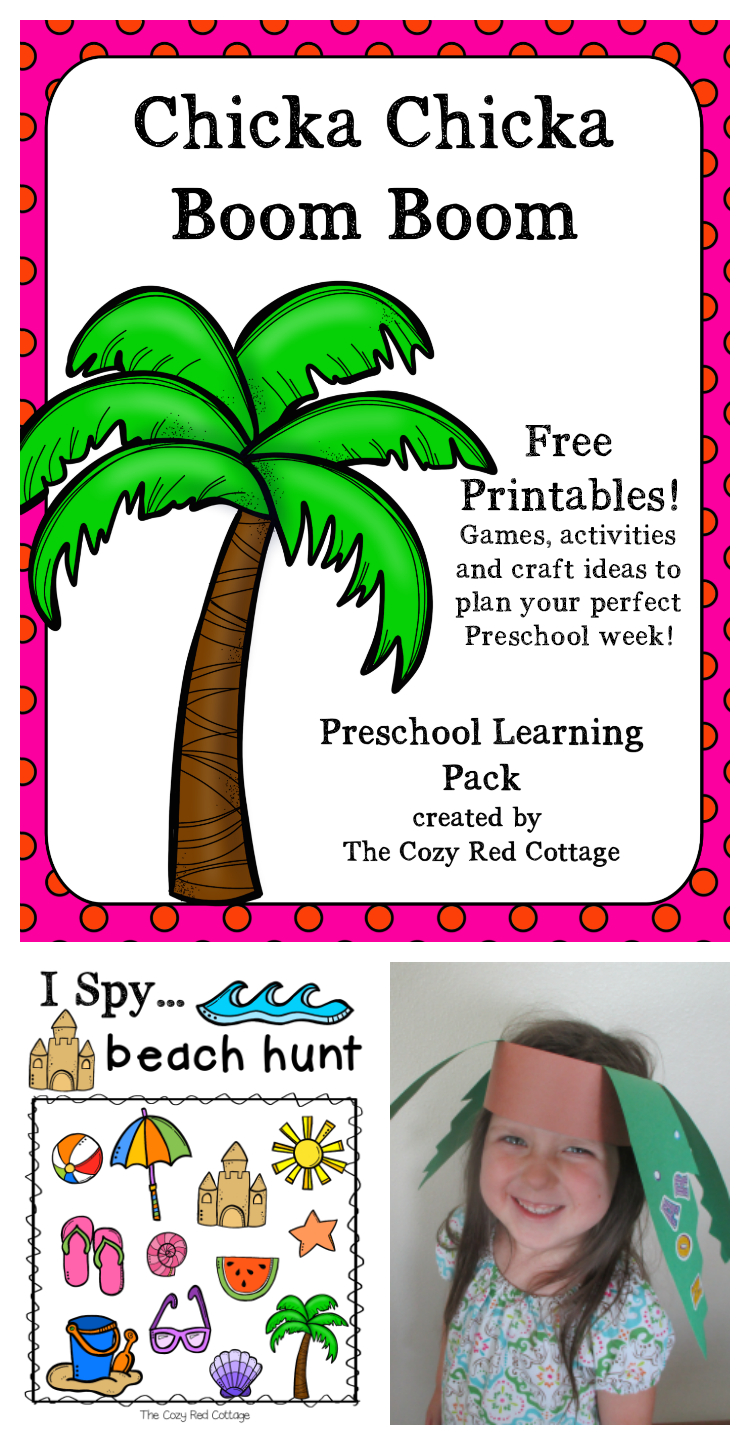 The Cozy Red Cottage: Chicka Chicka Boom Boom And Beach Theme