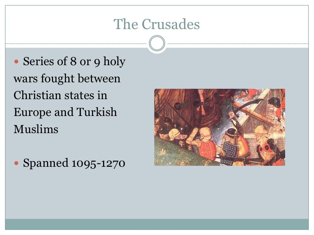 The-Crusades-10029089Ht10046 Via Slideshare | World