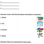 The Four Seasons Assessment For K 1 | Sight Word Flashcards