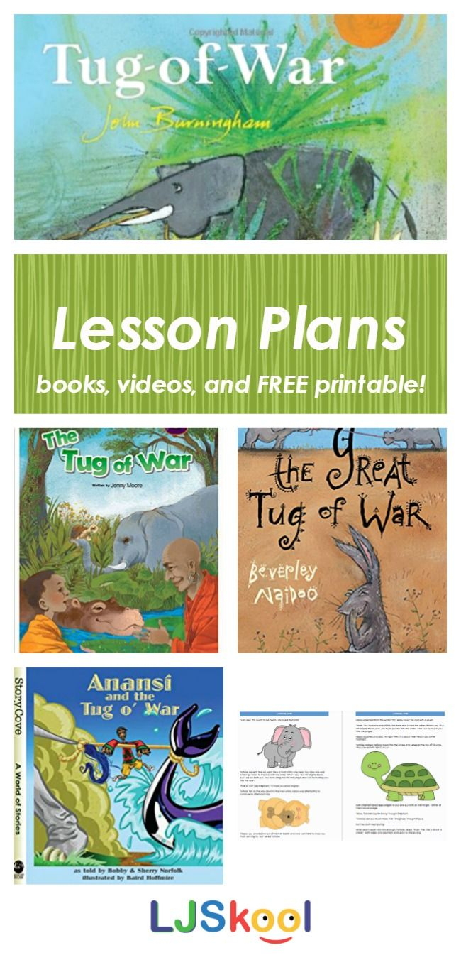 The Great Rope Tug Of War - An African Folktale Lesson Plan