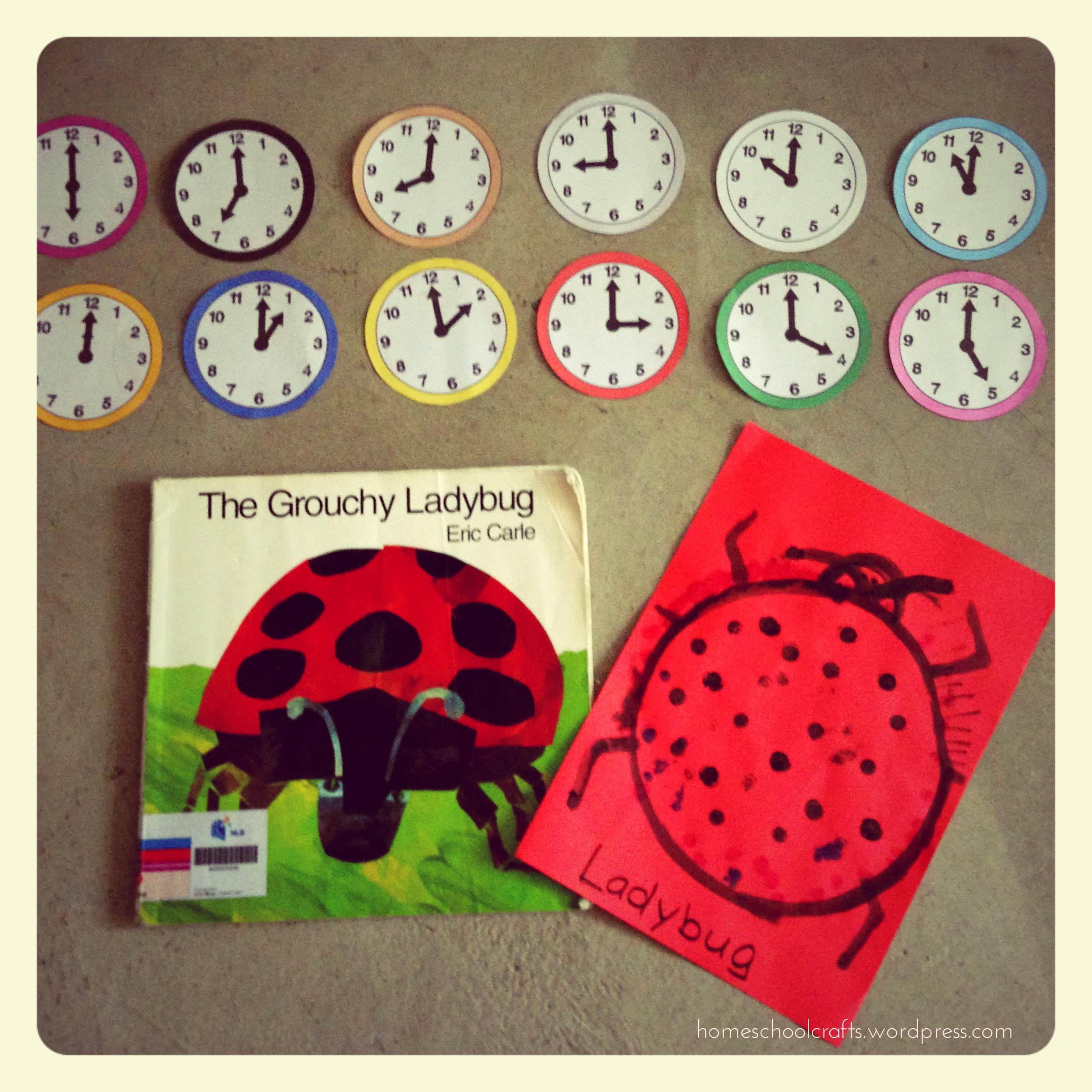 The Grouchy Ladybug Activities – Homeschool Crafts