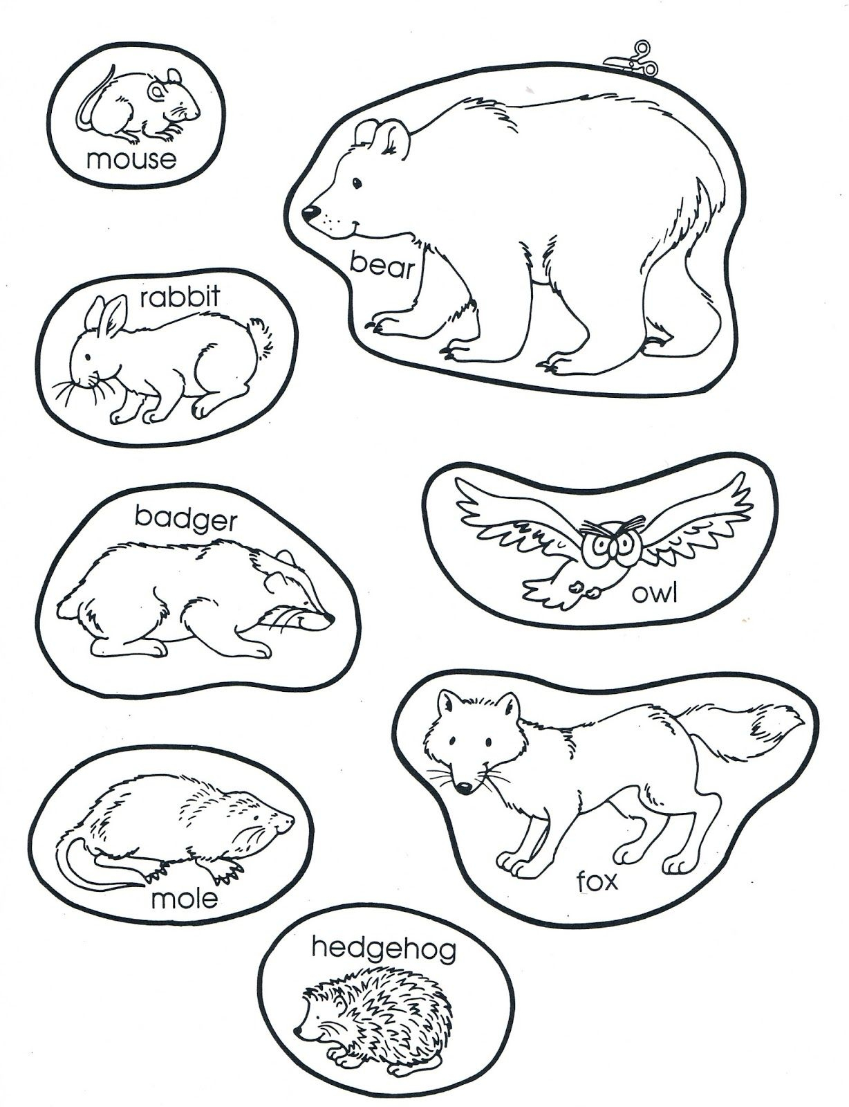 The Mitten: The Animals | Preschool Books, Winter