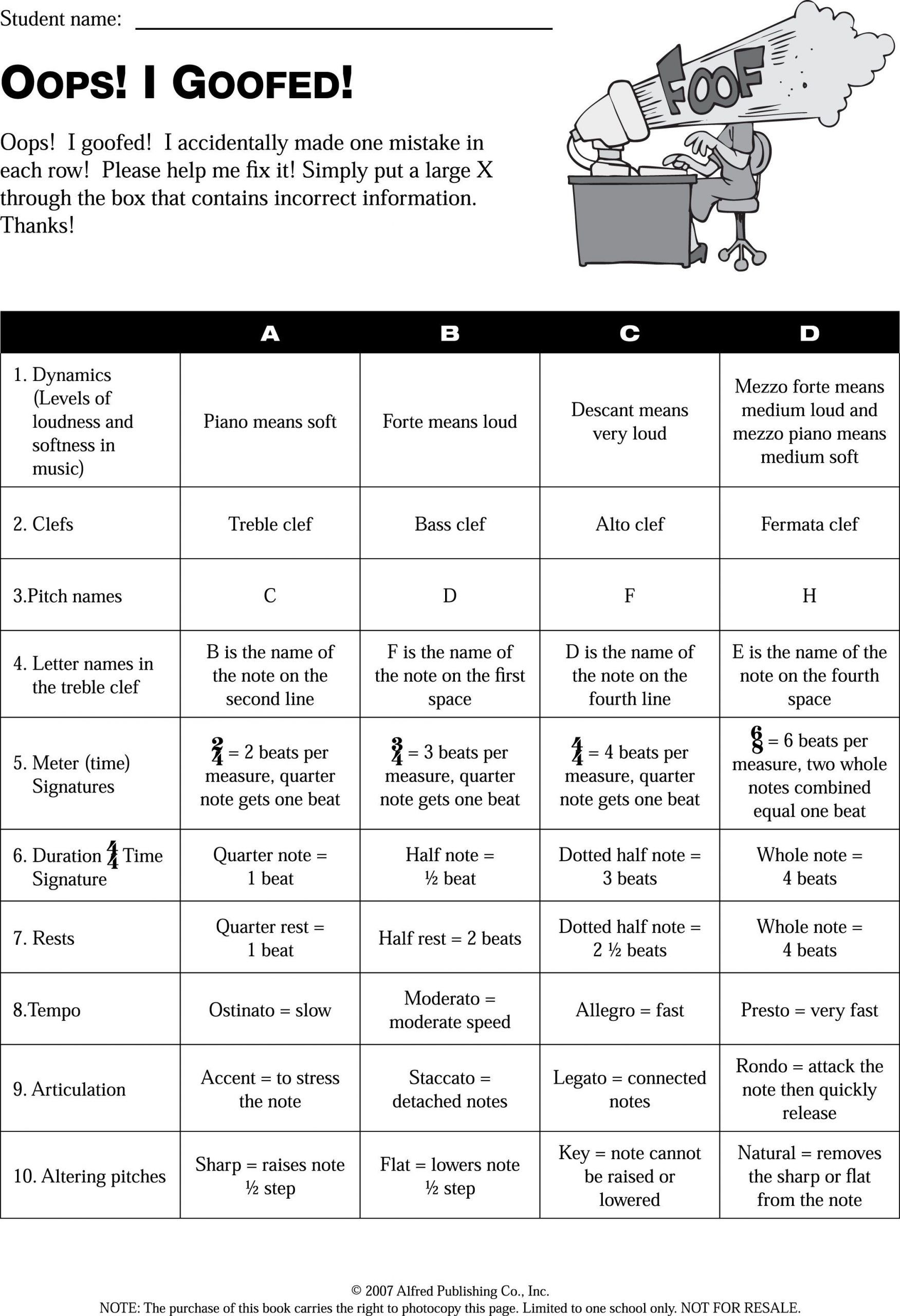 The Music Substitute Sourcebook, Grades 4--8 | Music Lesson