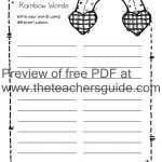 The Teacher's Guide Free Lesson Plans, Printouts, And
