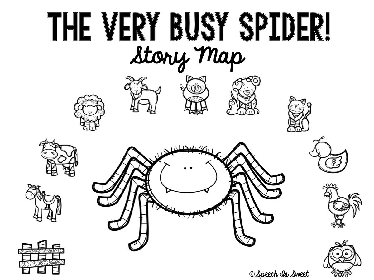 The Very Busy Spider (Plus Freebie | The Very Busy Spider