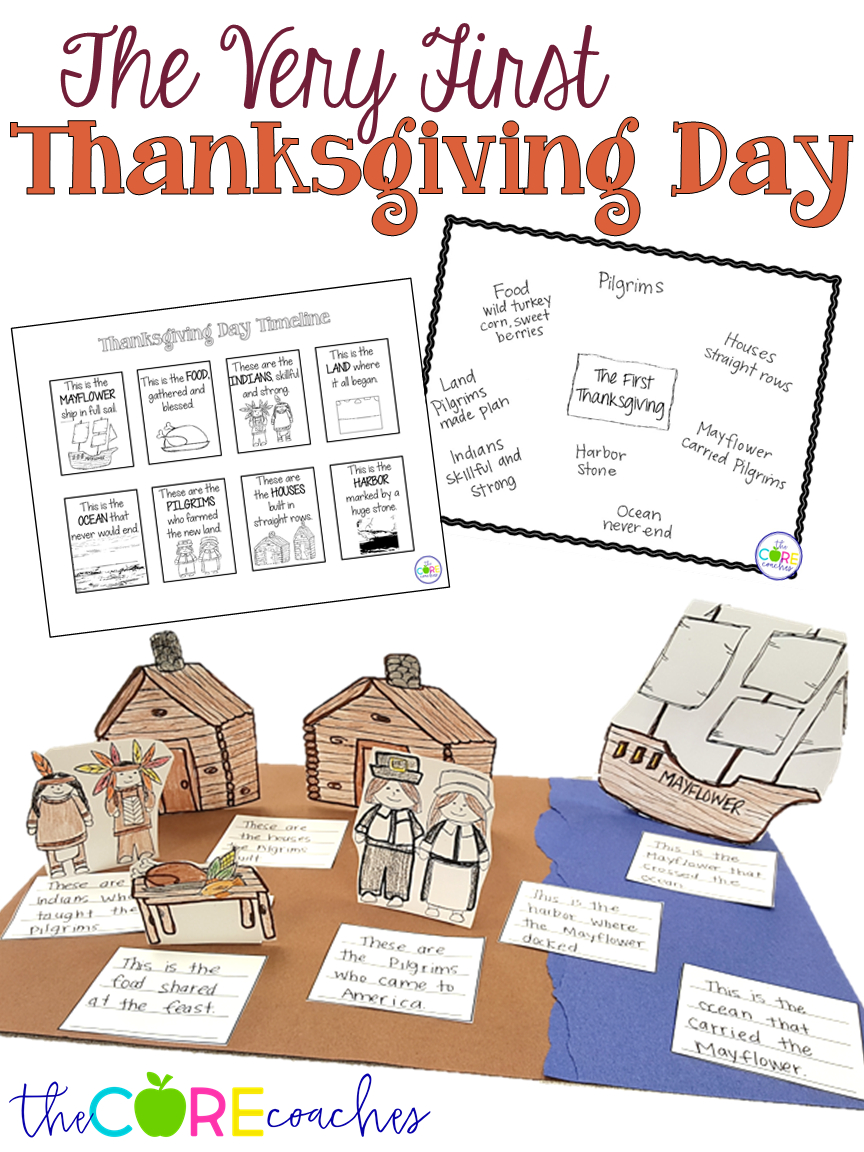 The Very First Thanksgiving Day: Read-Aloud Lesson Plans And