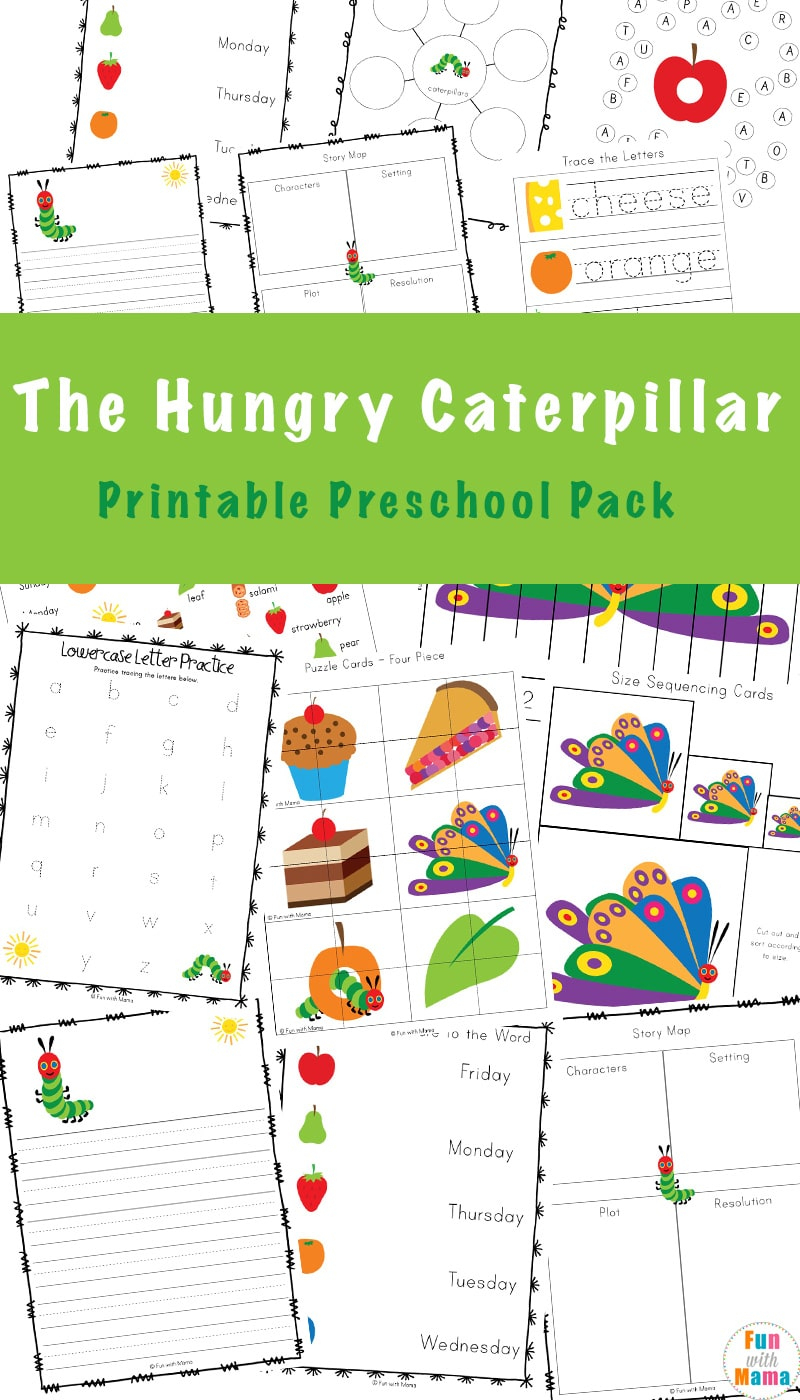 The Very Hungry Caterpillar Activities - Fun With Mama